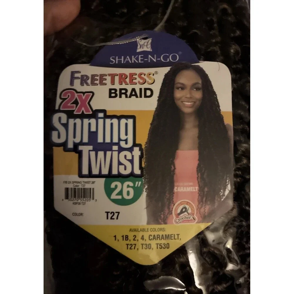 Freetress Synthetic Hair Extensions 2X SPRING TWIST 26